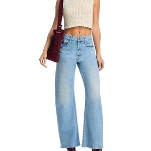 NWT Mother denim lil lasso sneak in Ivy League cowboy 29 with 30 in inseam